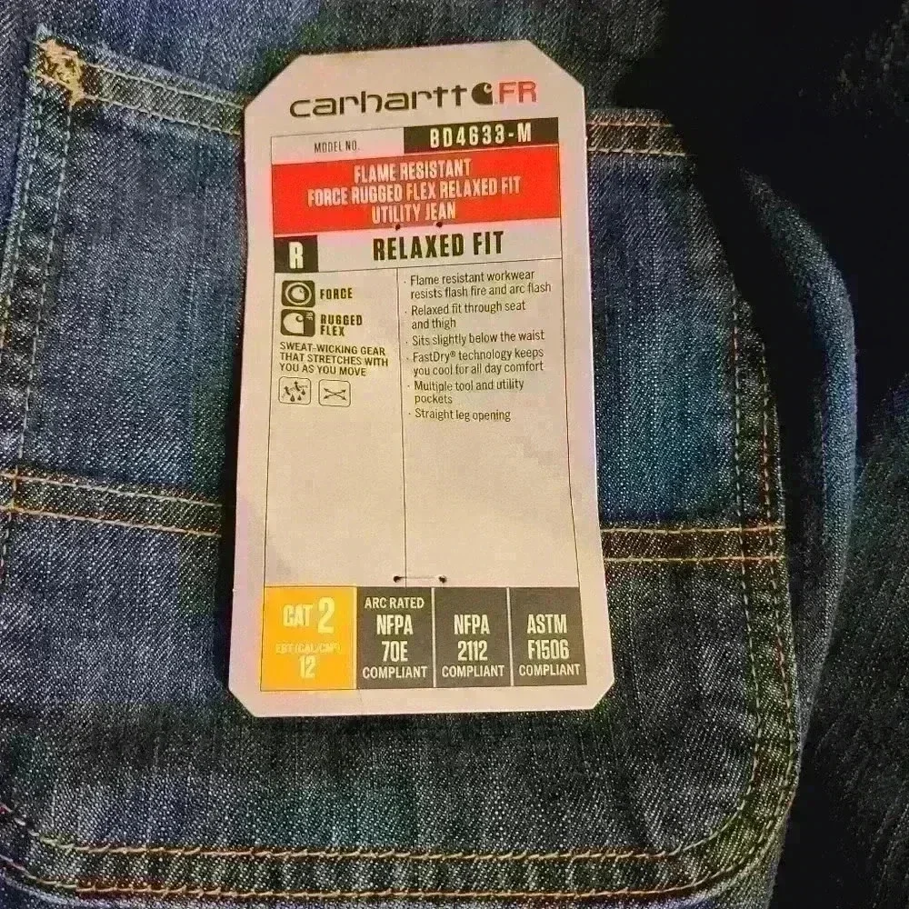 Carhartt FR Jean's Men's Relaxed Fit